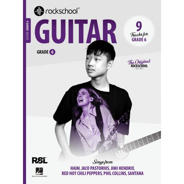 Rockschool Guitar Grade 6 2024 (Book/Audio)